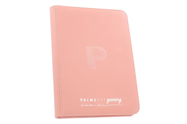Collector's Series 9 Pocket Zip Trading Card Binder - PINK