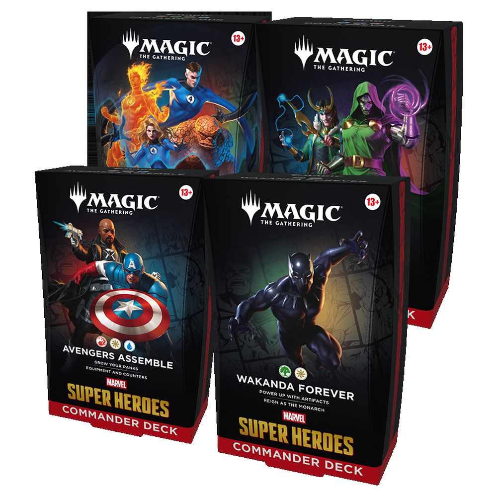 Marvel Super Heroes - Commander Deck CASE