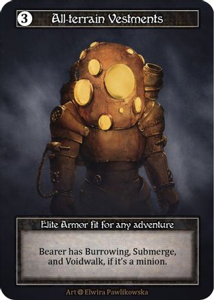 All-terrain Vestments (Foil) - Alpha Foil