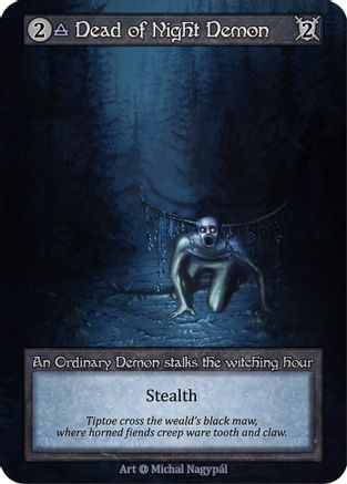 Dead of Night Demon - Alpha