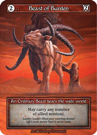 Beast of Burden (Foil) - Alpha Foil
