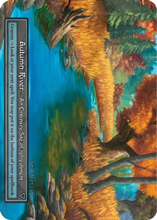 Autumn River (Foil) - Alpha Foil
