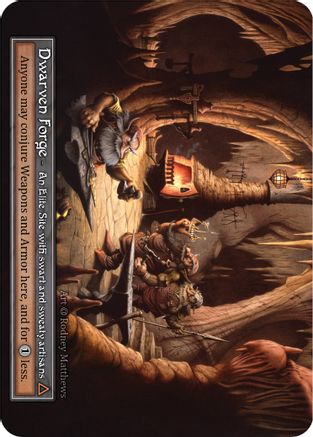 Dwarven Forge (Foil) - Alpha Foil