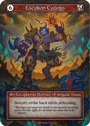 Escyllion Cyclops (Foil) - Alpha Foil