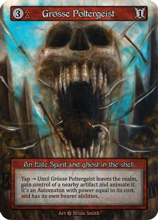 Grösse Poltergeist - Alpha