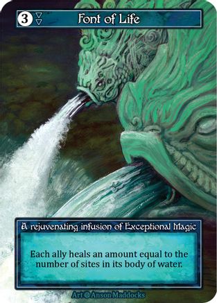 Font of Life (Foil) - Alpha Foil