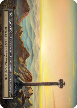 Holy Ground (Foil) - Alpha Foil