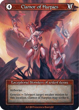 Clamor of Harpies (Foil) - Alpha Foil
