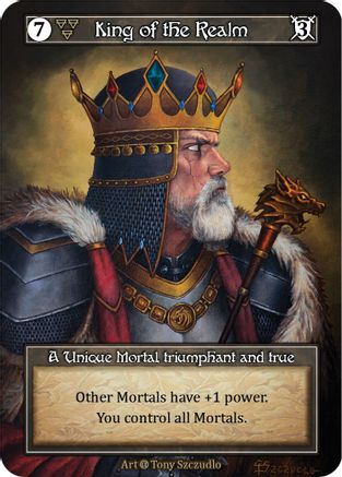 King of the Realm (Foil) - Alpha Foil