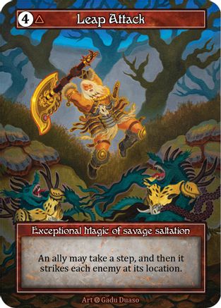 Leap Attack (Foil) - Alpha Foil