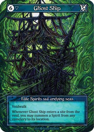 Ghost Ship (Foil) - Alpha Foil