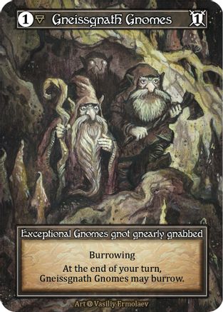 Gneissgnath Gnomes (Foil) - Alpha Foil
