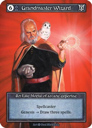 Grandmaster Wizard (Foil) - Alpha Foil