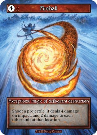 Fireball (Foil) - Alpha Foil