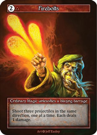 Firebolts (Foil) - Alpha Foil