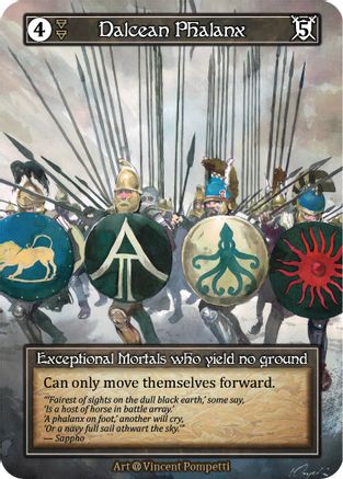 Dalcean Phalanx (Foil) - Alpha Foil