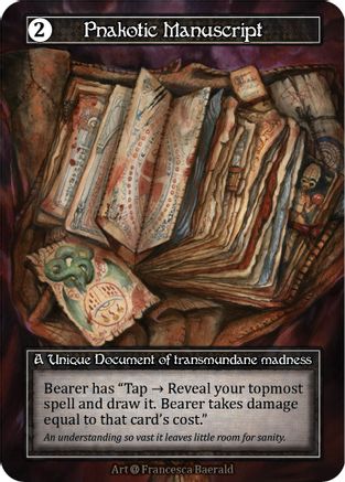 Pnakotic Manuscript (Foil) - Alpha Foil