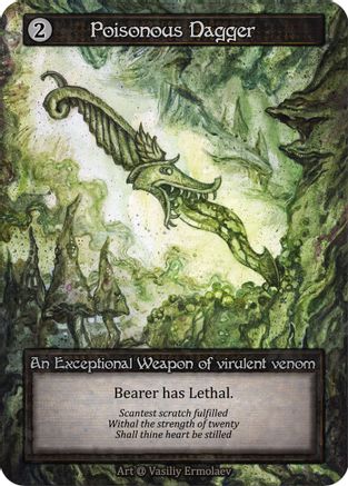 Poisonous Dagger - Alpha