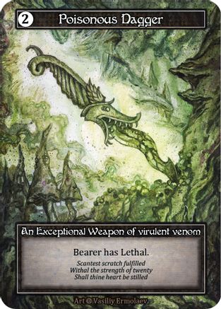 Poisonous Dagger (Foil) - Alpha Foil
