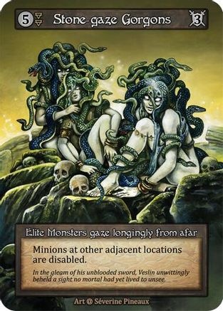 Stone-gaze Gorgons - Alpha