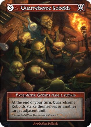 Quarrelsome Kobolds (Foil) - Alpha Foil
