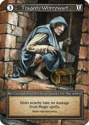 Tragedy Worrywart (Foil) - Alpha Foil