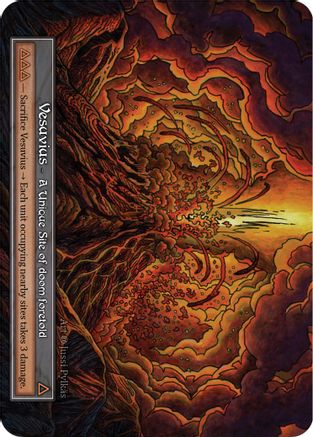 Vesuvius (Foil) - Alpha Foil