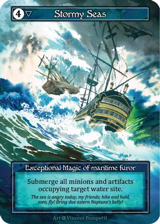 Stormy Seas (Foil) - Alpha Foil