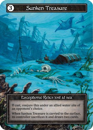 Sunken Treasure (Foil) - Alpha Foil