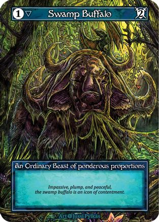 Swamp Buffalo (Foil) - Alpha Foil