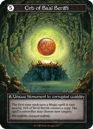 Orb of Ba'al Berith (Foil) - Alpha Foil