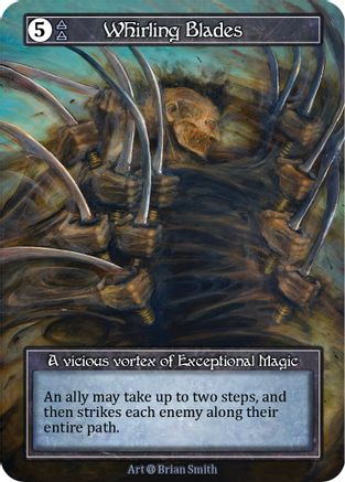 Whirling Blades (Foil) - Alpha Foil