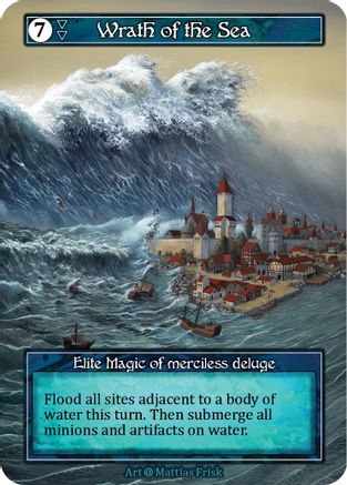 Wrath of the Sea (Foil) - Alpha Foil
