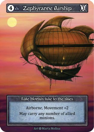 Zephyranne Airship (Foil) - Alpha Foil