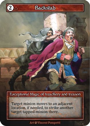 Backstab (Foil) - Beta Foil