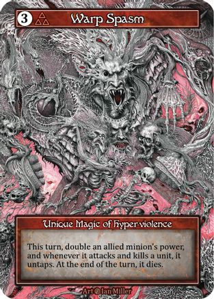 Warp Spasm (Foil) - Beta Foil