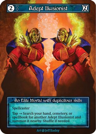 Adept Illusionist (Foil) - Beta Foil