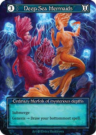 Deep-Sea Mermaids (Foil) - Beta Foil