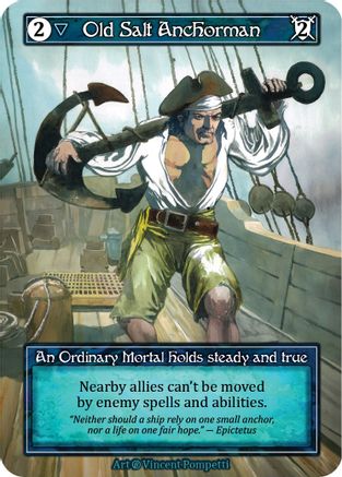 Old Salt Anchorman (Foil) - Beta Foil