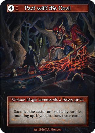 Pact with the Devil (Foil) - Beta Foil