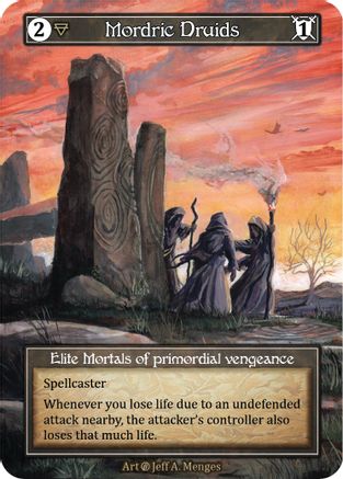 Mordric Druids (Foil) - Beta Foil
