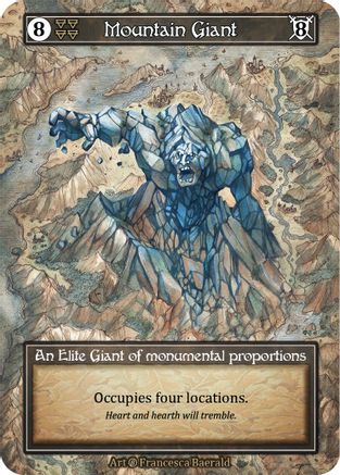 Mountain Giant (Foil) - Beta Foil