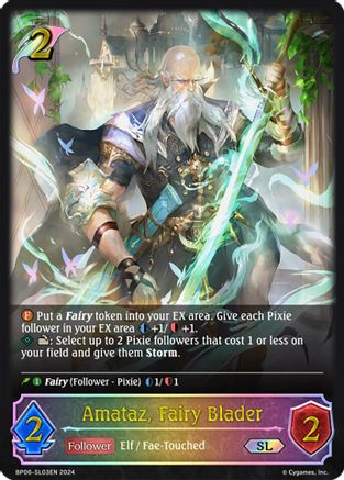 Amataz, Fairy Blader (SL)