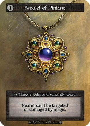 Amulet of Niniane - Arthurian Legends