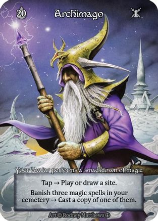 Archimago (Foil) - Arthurian Legends Foil