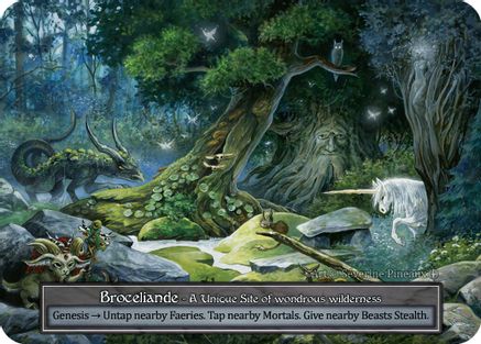 Broceliande (Foil) - Arthurian Legends Foil