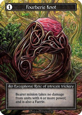 Fourberie Knot (Foil) - Arthurian Legends Foil