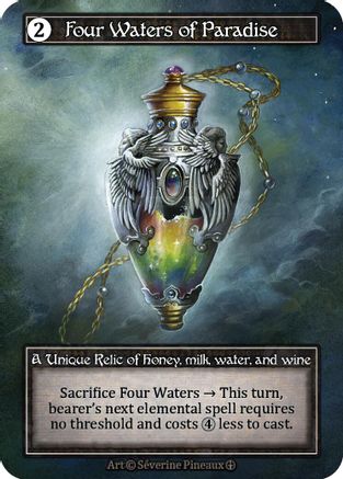 Four Waters of Paradise (Foil) - Arthurian Legends Foil
