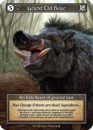 Grand Old Boar (Foil) - Arthurian Legends Foil
