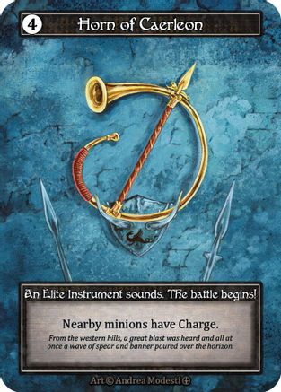 Horn of Caerleon (Foil) - Arthurian Legends Foil